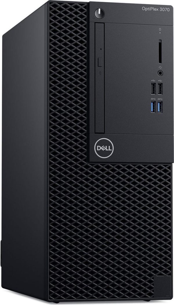 Dell OptiPlex 3070 MT PC, i5-9500 3.0GHz, 8GB RAM, 256SSD, Intel HD graphics, Win 10 Pro