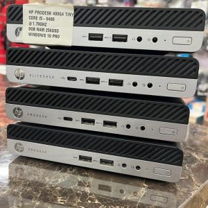 HP ProDesk 400 G5 DM Mini Desktop Computer PC | Core i5 9500T 9th Gen 2.2Ghz | 8GB RAM | 256GB SSD