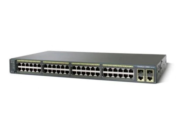 WS-C2960+48TC-L / CISCO CATALYST 2960 PLUS 48-PORT 100MB RJ-45 2-PORT 1GB SFP