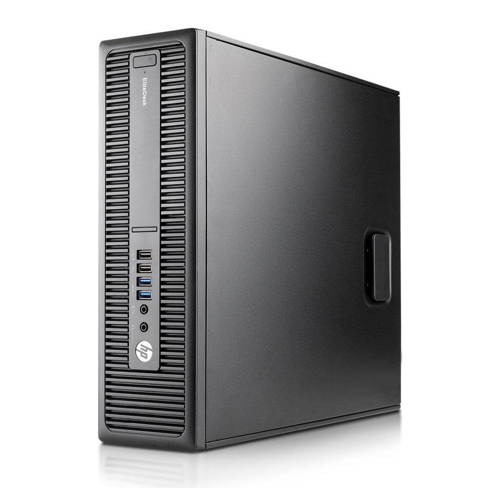 Certified Pre-Owned HP EliteDesk 800 G2 SFF - Intel i7-6th Gen 8/256GB SSD Refurbished