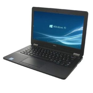 Dell Latitude E7270  Intel Core i7 6600U@ 2.60GHz  18GB DDR4 Ram 256GB SSD NVMe  12.5″ LCD Display  Windows 11 Pro Refurbished