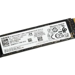 WD PC SN720 NVMe SSD 1TB Capacity Read speeds up to 3,400MB/s, Write Speed up to 2800MB/s Refurb