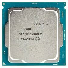 Intel Core i3-9100 Processor — Quad-Core 3.6GHz 3.2GHz  6MB Cache Refurbished