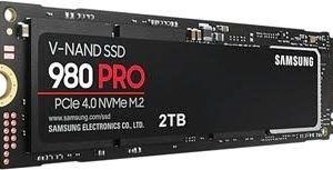 Samsung 980 PRO 2TB M.2 PCI Express 4.0 V-NAND MLC NVMe Internal SSD MZ-V8P2T0