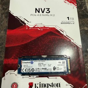 💾 Kingston NV3 1TB NVMe SSD (PCIe 4.0)