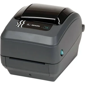 Zebra GK420T USB Wired Thermal Transfer & Direct Thermal Label Printer New
