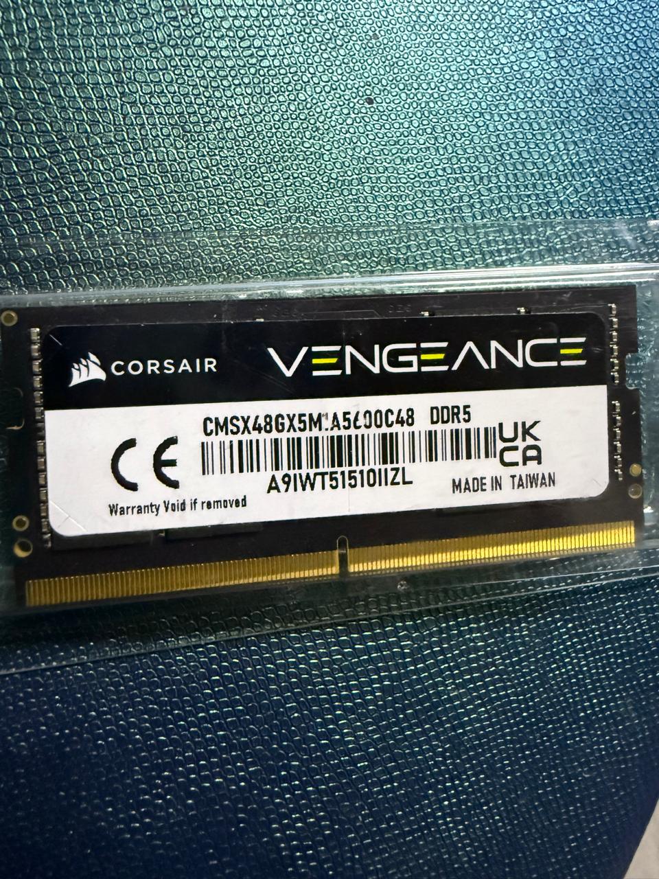 Corsair VENGEANCE 48GB DDR5 5600MHz SODIMM Notebook Memor