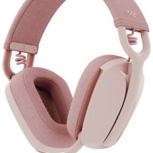 Logitech Zone Vibe 100 Wireless Headphones Rose New