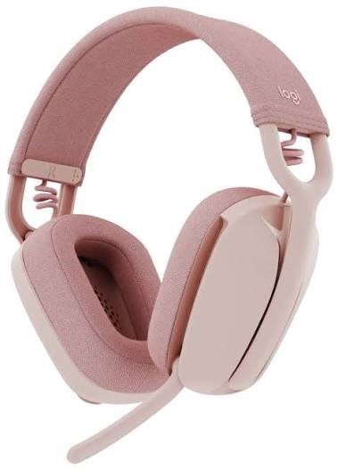 Logitech Zone Vibe 100 Wireless Headphones Rose New