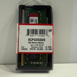 Kingston KCP432SS8/8 8GB DDR4 3200MHz Non-ECC SODIMM Laptop Memory