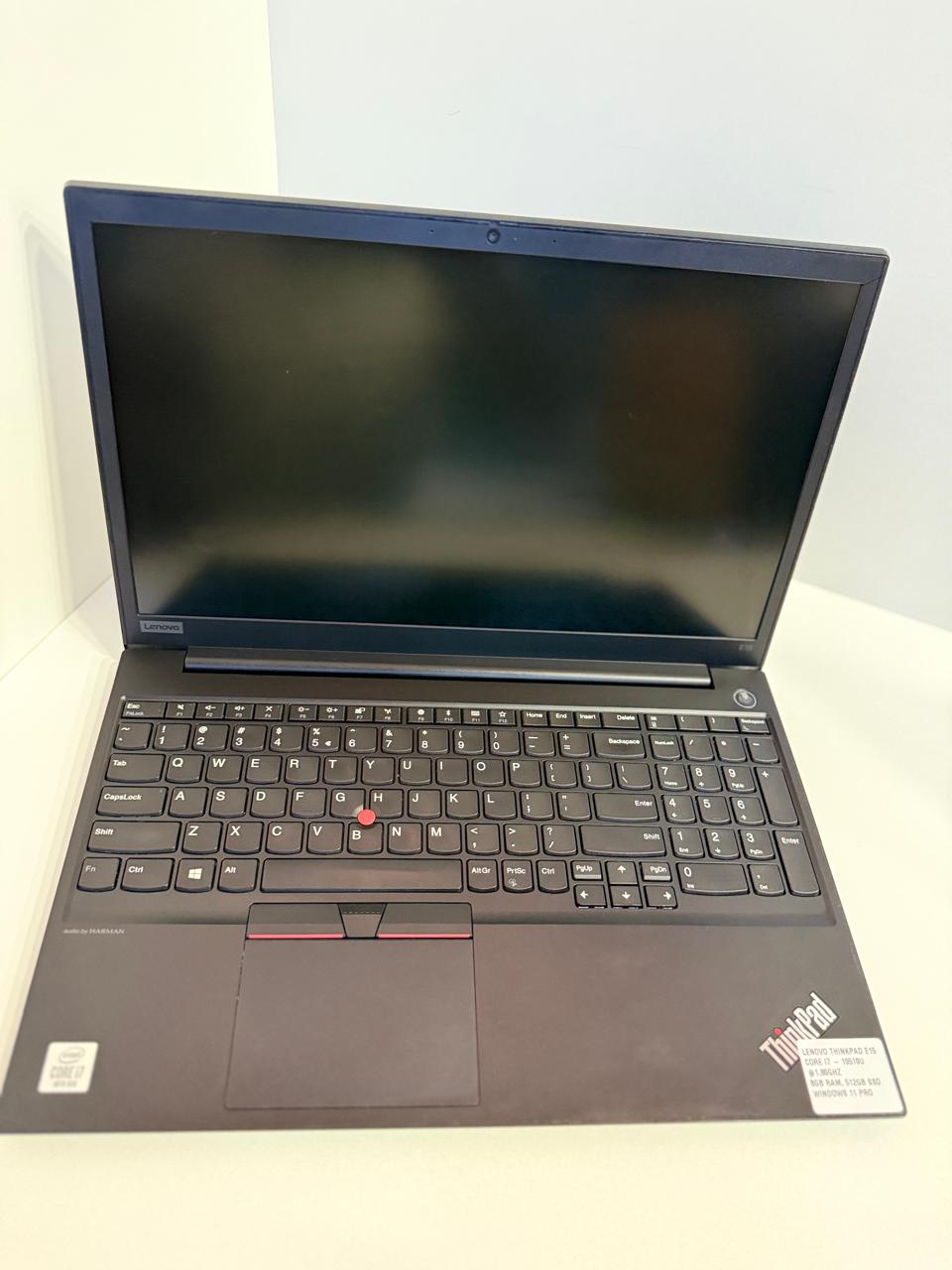 Lenovo ThinkPad E15 15.6" Laptop – Core i7-10510U, 8GB RAM, 512GB NVMe SSD, FHD – Refurbished