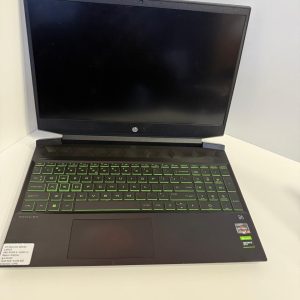 HP Pavilion Gaming 15 Laptop Ryzen 5 5600H 16GB RAM 512GB NVMe SSD GTX 1650 4GB 144Hz FHD Refurbished.