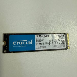 Crucial P2 Series 1TB (1000GB) 3D NAND NVMe PCIe M.2 SSD – Refurbished